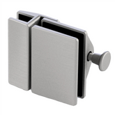 Atlantic - 180 Degrees Glass to Glass Poll Fence Latch - Satin Stainless Steel